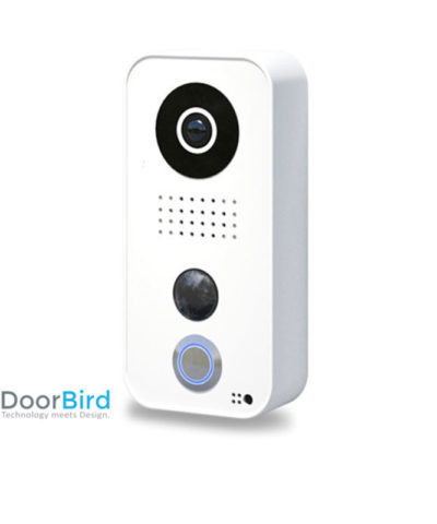 IP Video Door Station D101, Polycarbonate housing, White Edition