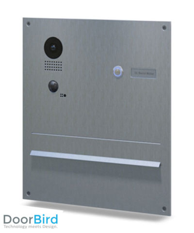 IP Video Door Station D203, Full Stainless-Steel, Flush-Postbox Edition