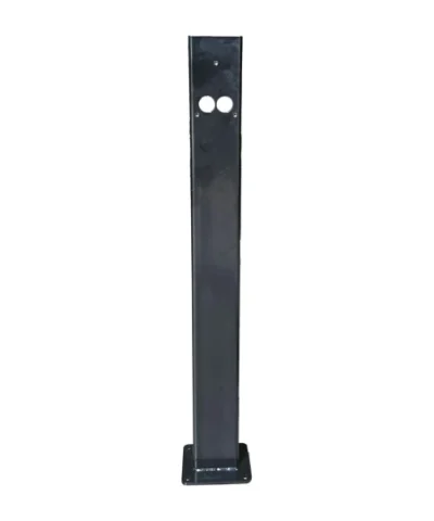 eDock / eVoom Dual Unit Mounting Post, Mild Steel Painted Black