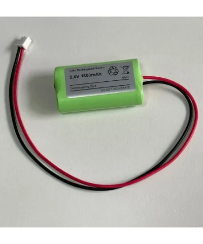 Battery 2.4V 1800mAh NiMh New Style Long Lead
