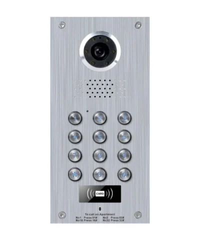 ENTRitech Video Call Panel with Keypad and Prox 2-Wire