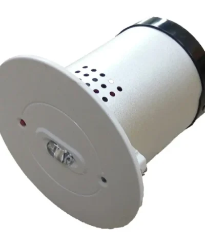 3W Azelio Recessed Emergency Downlight with Open Area & Corridor Lens 220-240V