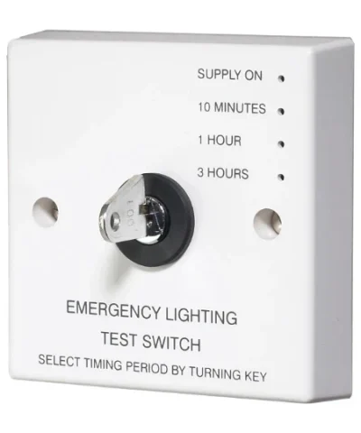 Emergency Light Circuit Automatic Test Switch, 10 Minute, 1 Hour & 3 Hour Times