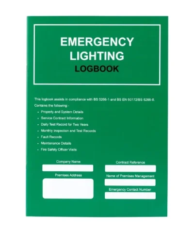 Emergency Lighting Log Book