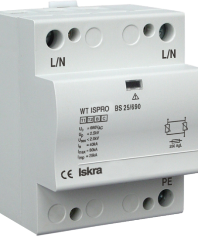 Single-pole and multi-pole lighting and surge arresters for Wind Generation System - Class II / (B+C)