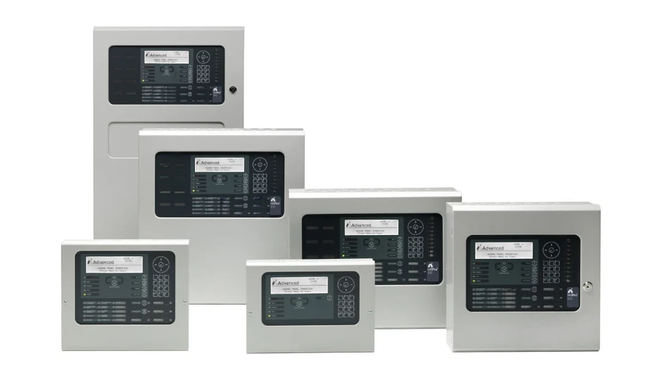 Advanced Electronics 1-4 Loop Fire Panel with 3 Loop Cards