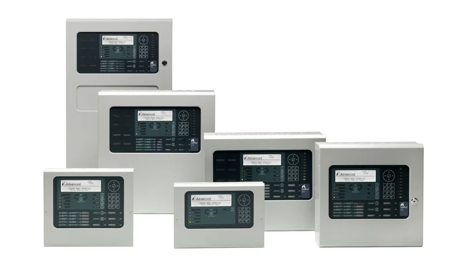 Advanced Electronics 1-4 Loop Fire Panel with 4 Loop Cards, Deep Enclosure